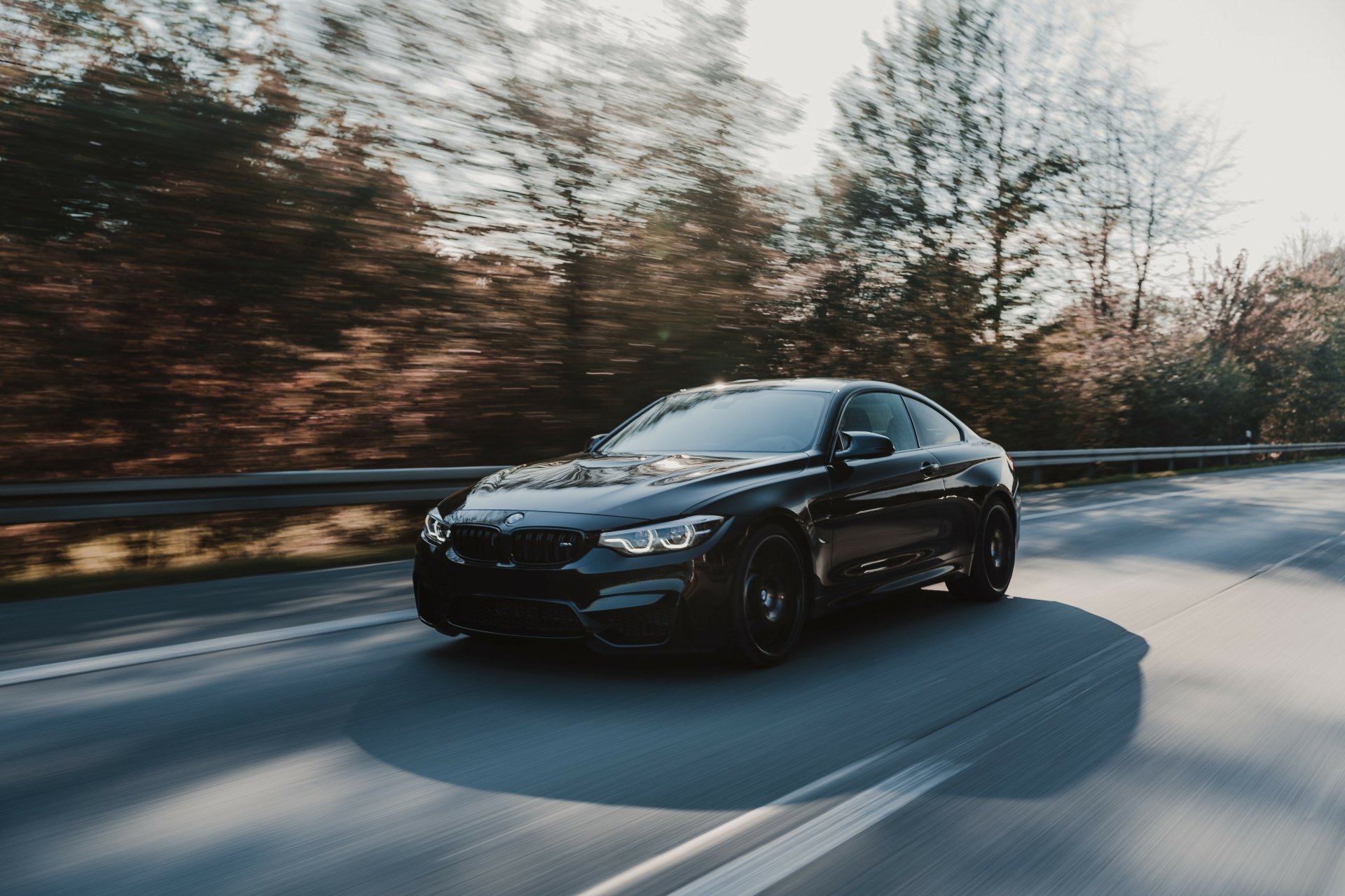 Download Black Car Car BMW Vehicle BMW M4 4k Ultra HD Wallpaper