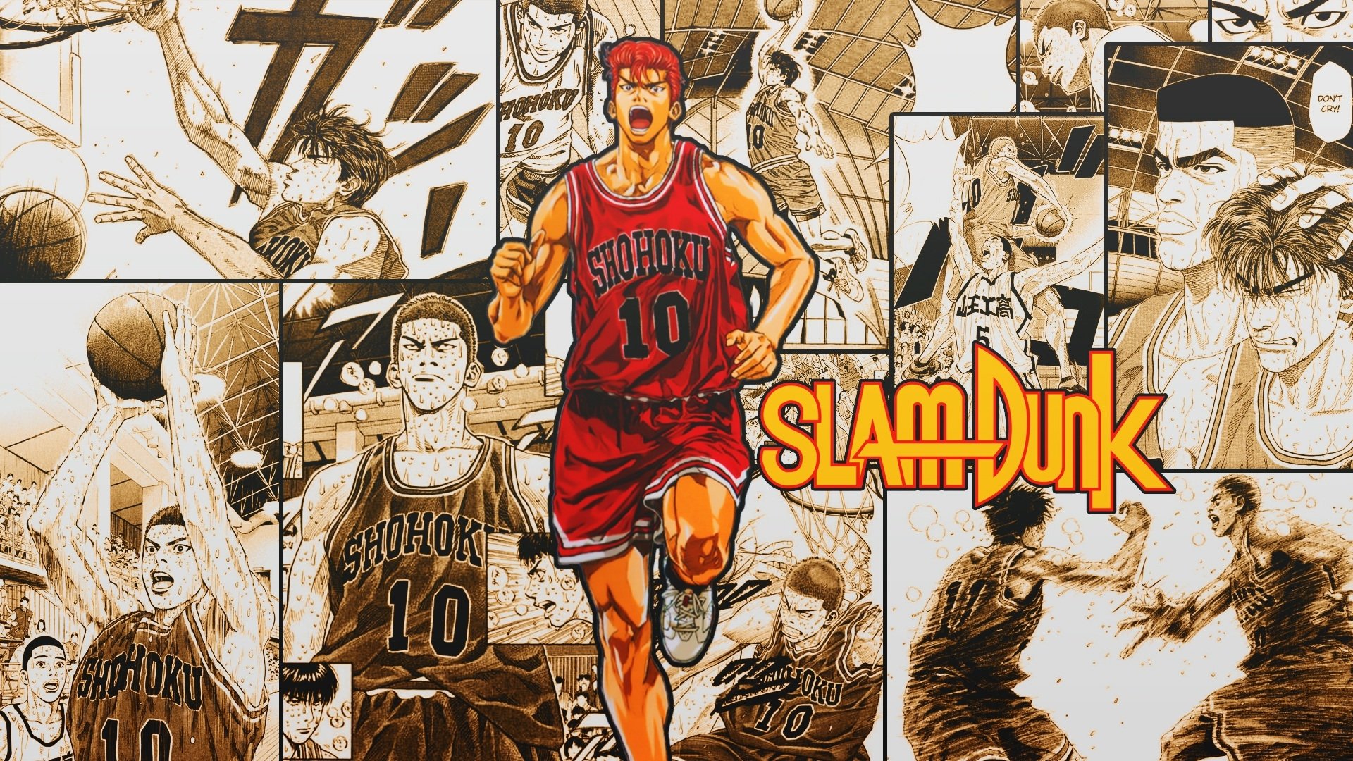 Slam Dunk HD Wallpaper | Background Image | 1920x1080 | ID ...