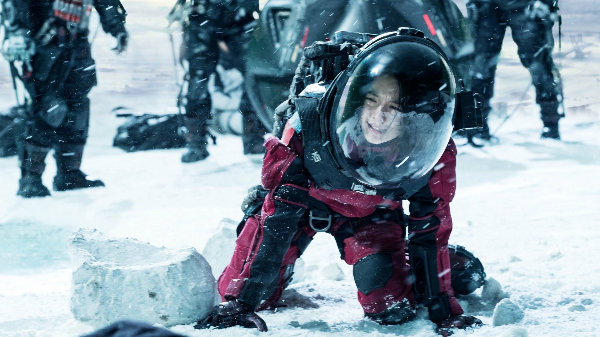 Download Jin Mai Jaho Movie The Wandering Earth 4k Ultra HD Wallpaper