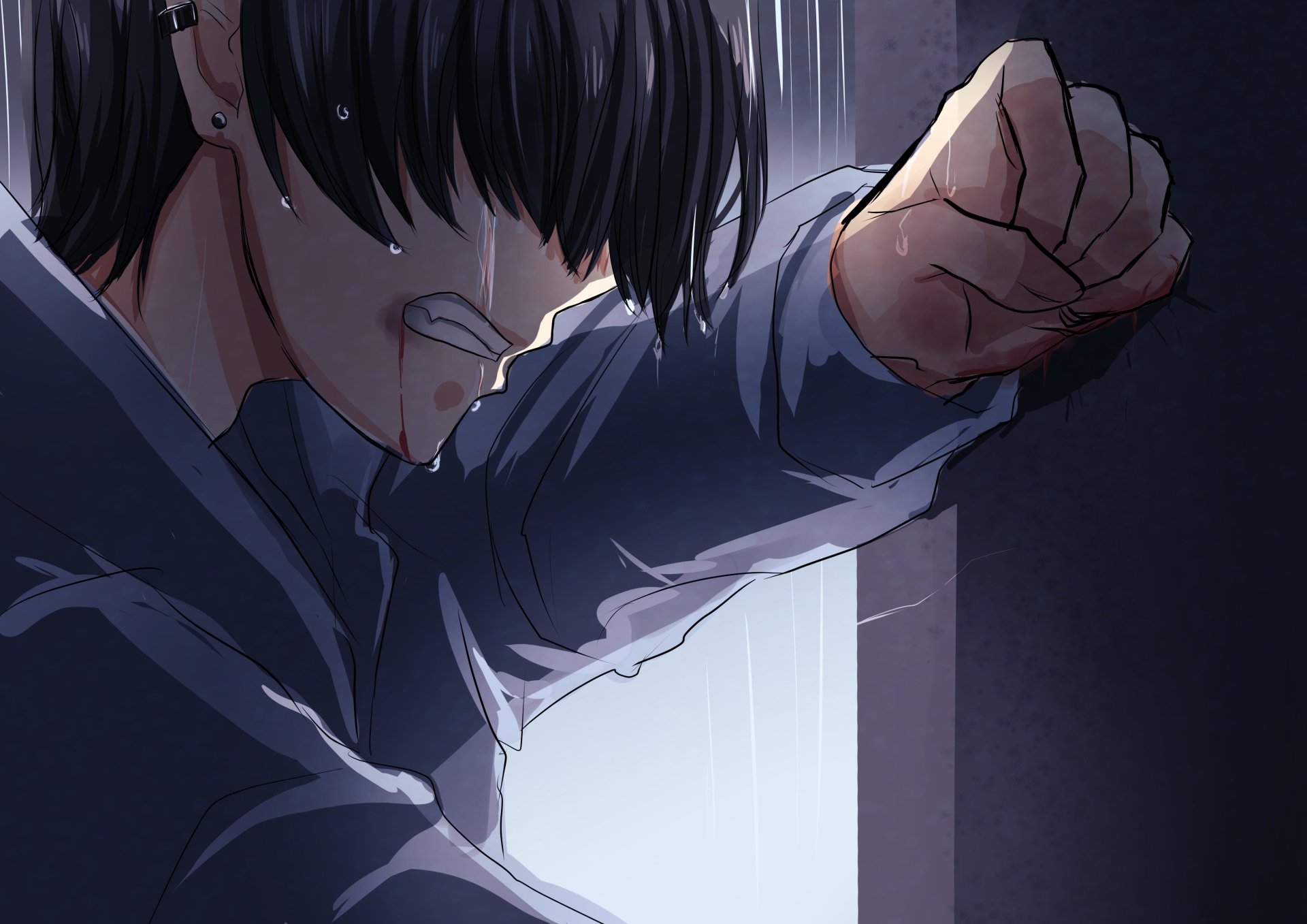 Download Anime Original 4k Ultra HD Wallpaper by 黒Kuro