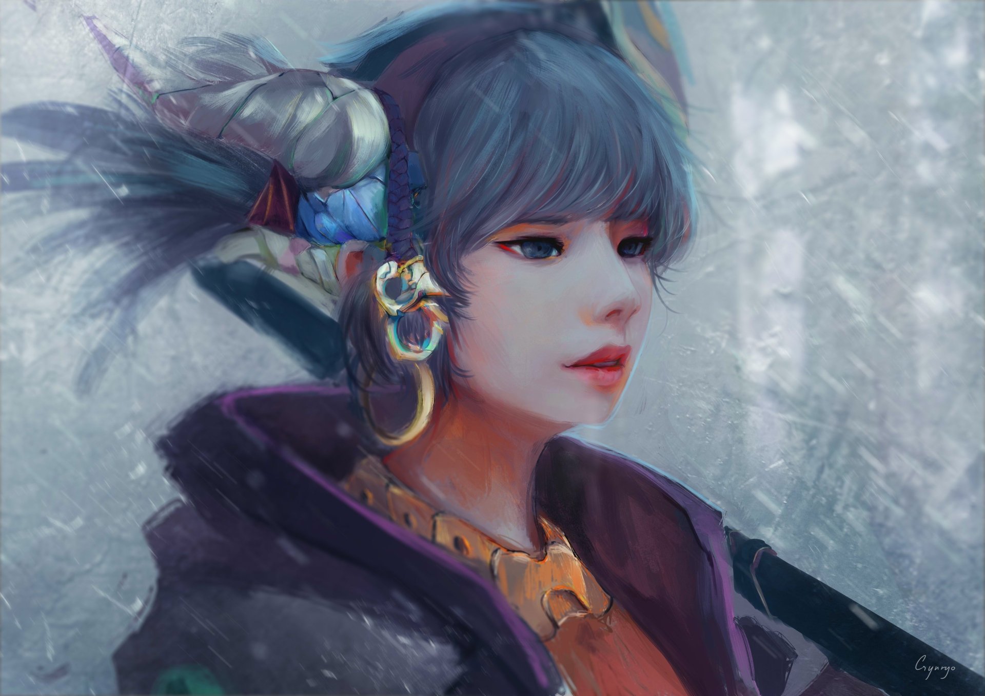 Download Anime Girl Anime Girl 4k Ultra HD Wallpaper by gynryo