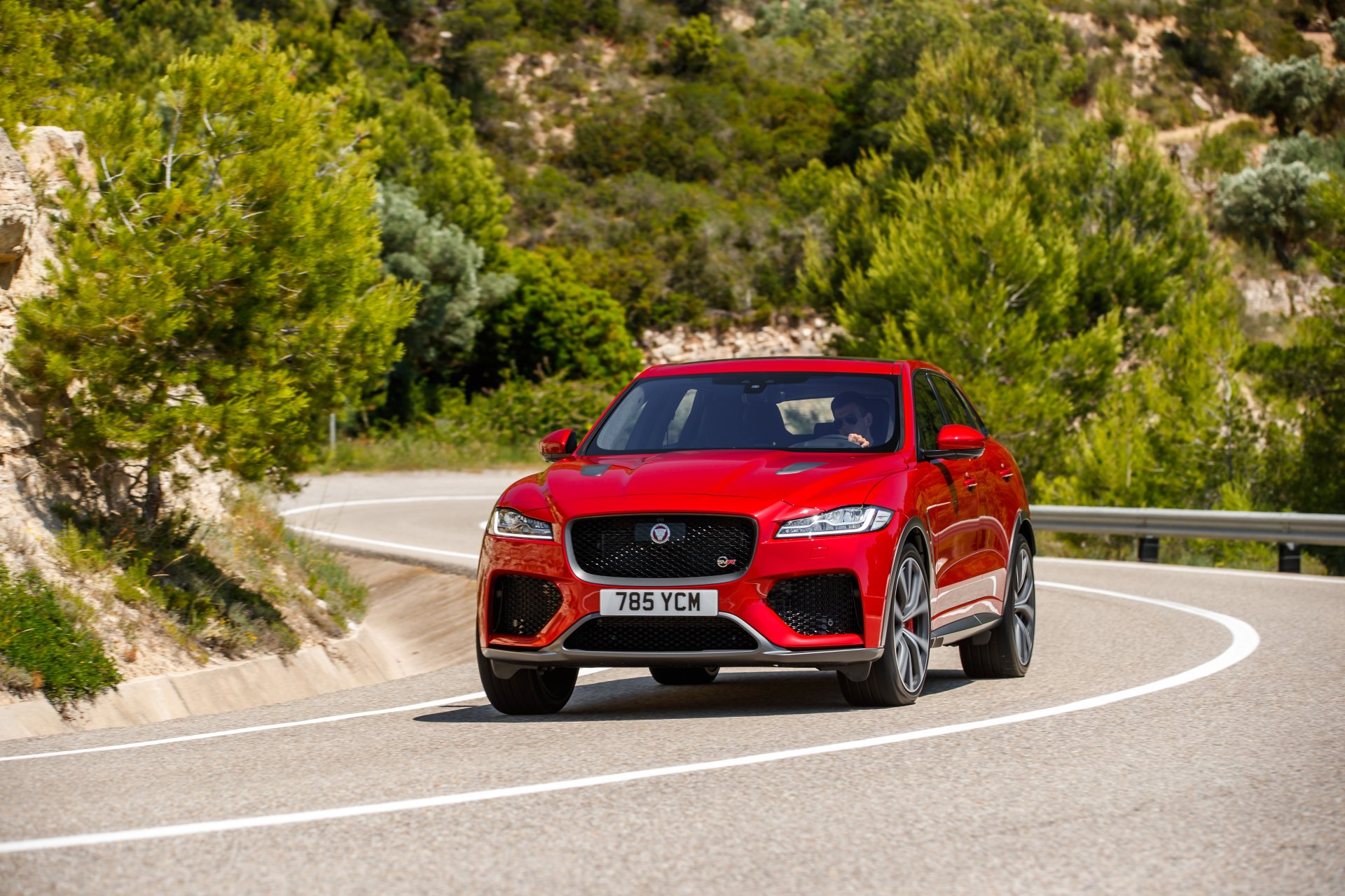 Download Jaguar (Car) SUV Car Vehicle Jaguar F-PACE 4k Ultra HD Wallpaper