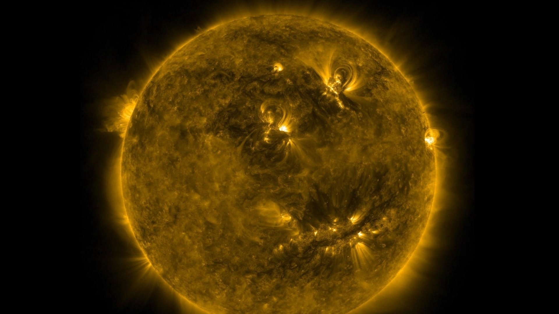 Download Sci Fi Sun HD Wallpaper