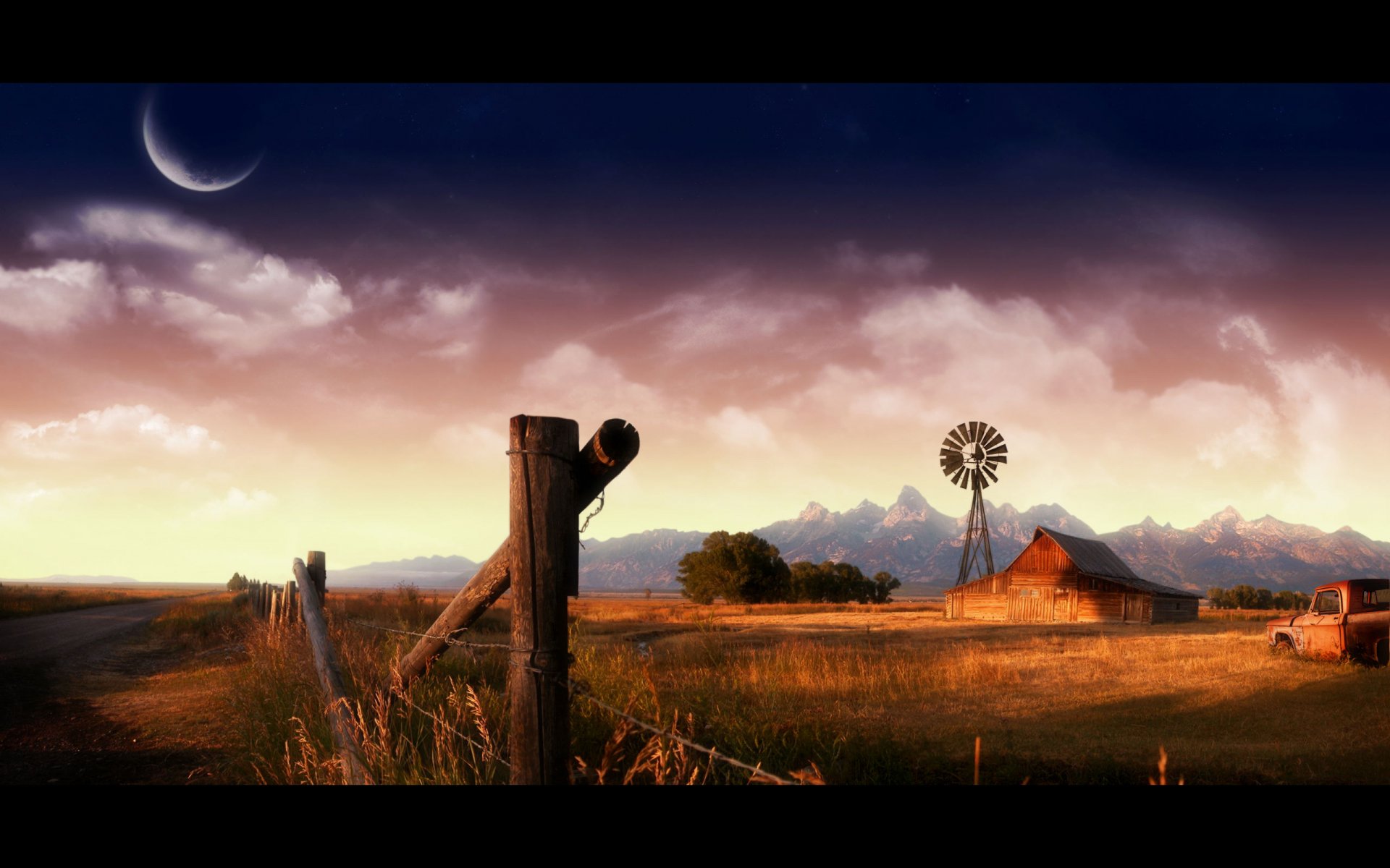 Artistic Landscape HD Wallpaper