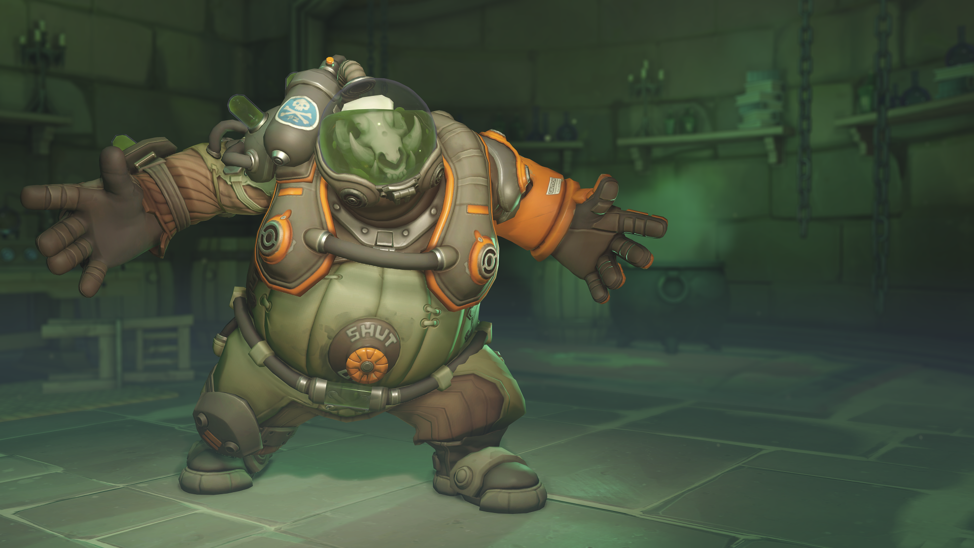 Download Roadhog (Overwatch) Video Game Overwatch 4k Ultra HD Wallpaper
