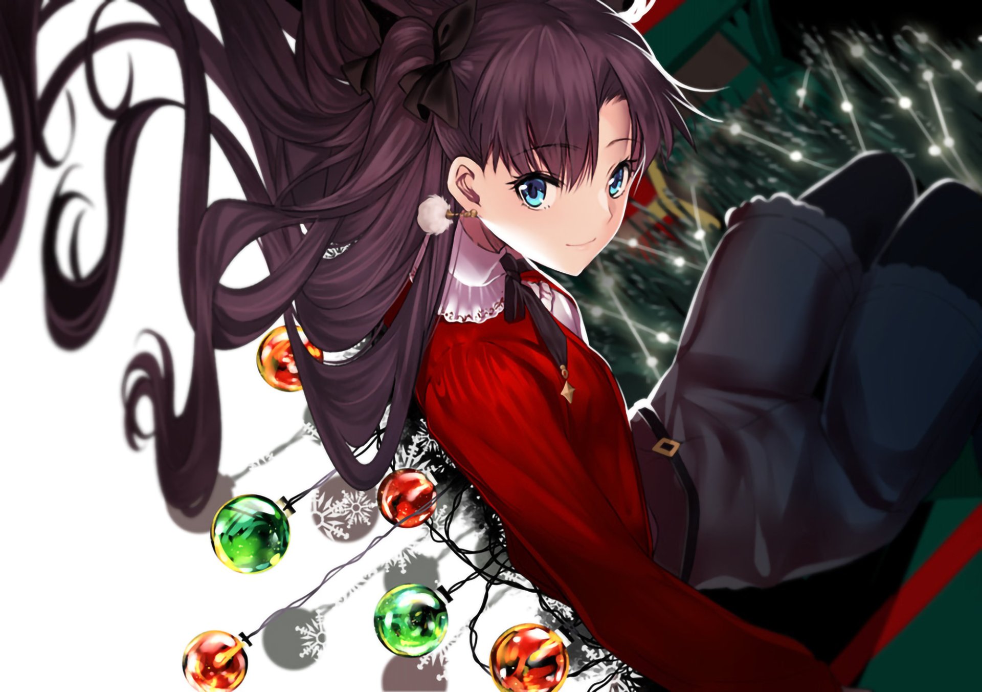Download Rin Tohsaka Anime Fate/Stay Night HD Wallpaper by 鑰匙君