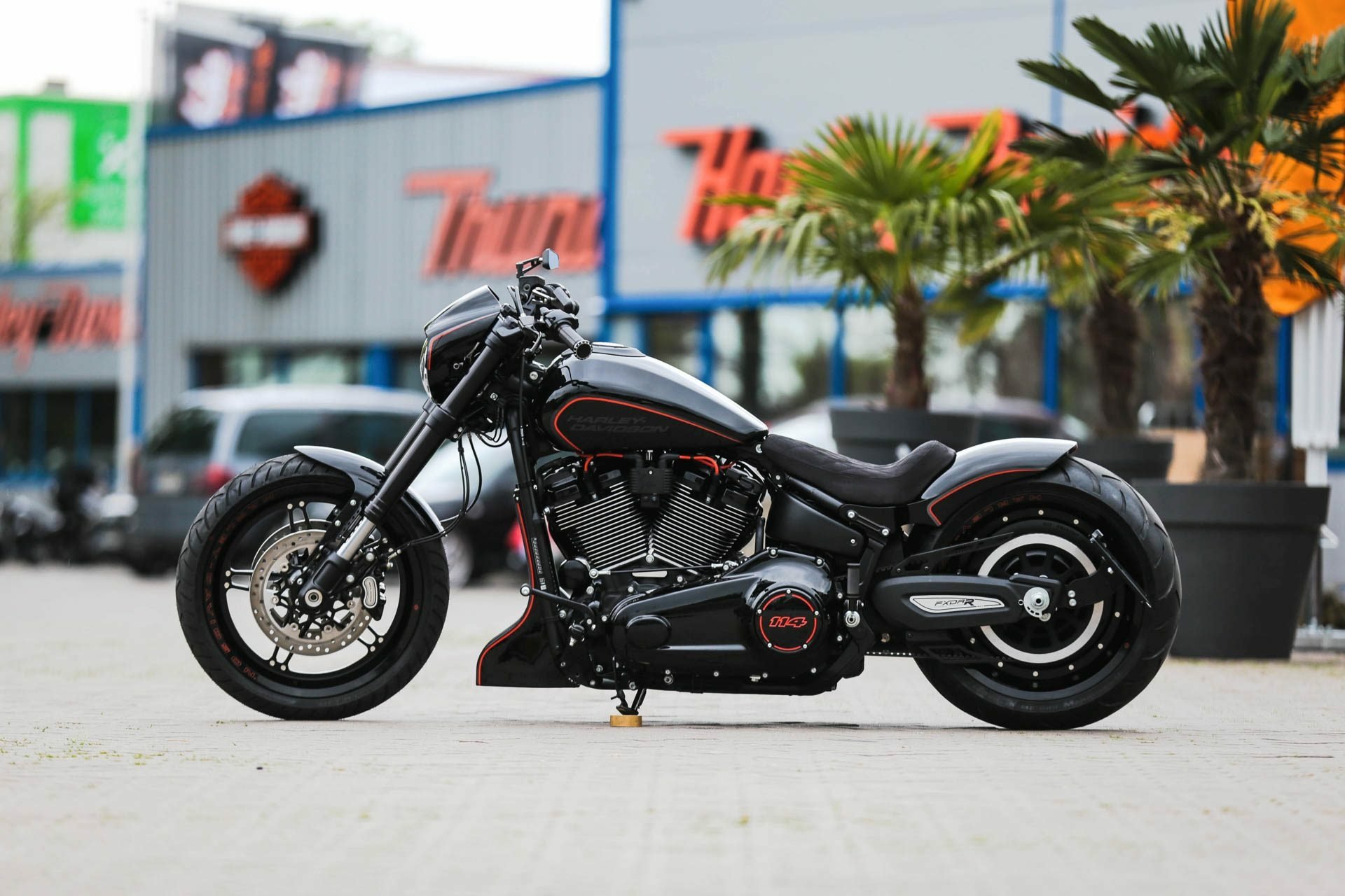 Steel Liner customized Thunderbike Harley-Davidson FXDR