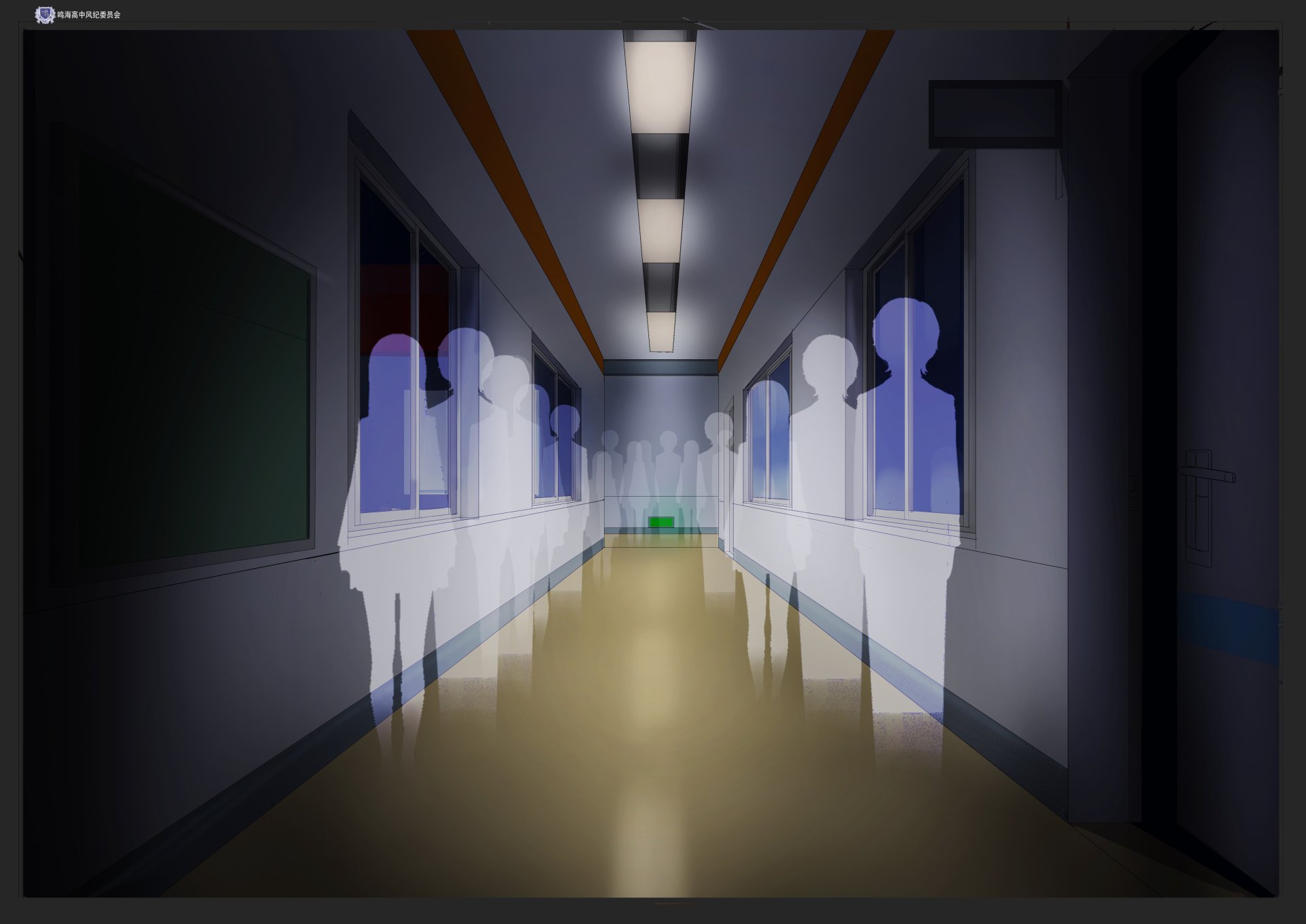 Download Ghost Anime Original 4k Ultra HD Wallpaper by 鸣海高中风纪委员会