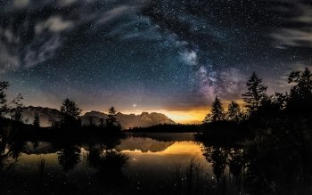 night sky hd wallpaper