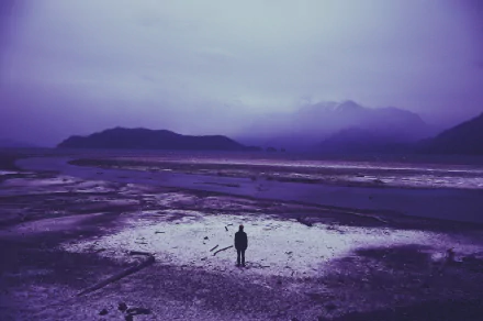 man alone HD Desktop Wallpaper | Background Image