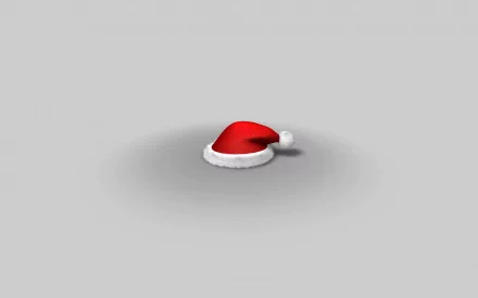 santa hat holiday Christmas HD Desktop Wallpaper | Background Image