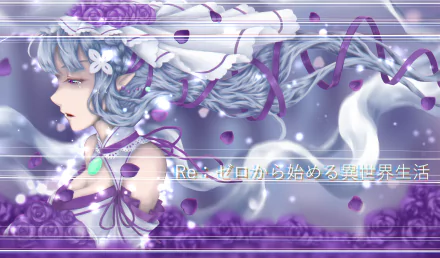 Emilia (Re:ZERO) Anime Re:Zero - Starting Life in Another World HD Desktop Wallpaper | Background Image