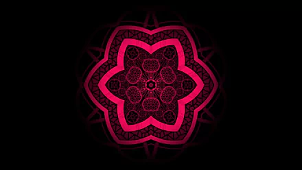  Beautiful Pink hexagon Pattern