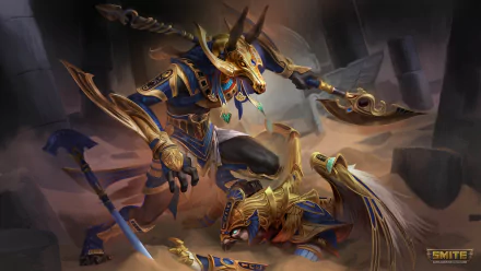 Horus (Smite) Set (Smite) video game Smite HD Desktop Wallpaper | Background Image