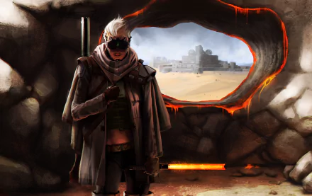 Sci Fi warrior HD Desktop Wallpaper | Background Image