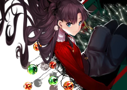 Rin Tohsaka Anime Fate/Stay Night HD Desktop Wallpaper | Background Image