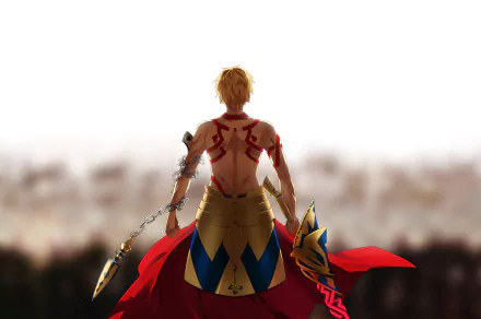 Gilgamesh (Fate Series) Anime Fate/Stay Night: Unlimited Blade Works HD Desktop Wallpaper | Background Image