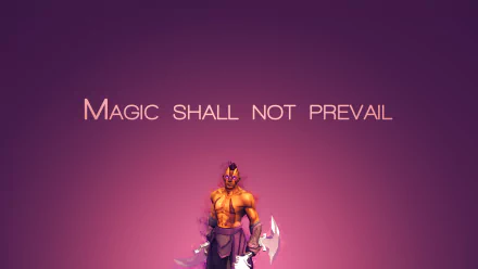 Anti-Mage (Dota 2) video game DotA 2 HD Desktop Wallpaper | Background Image