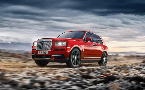 SUV car Rolls-Royce vehicle Rolls-Royce Cullinan HD Desktop Wallpaper | Background Image