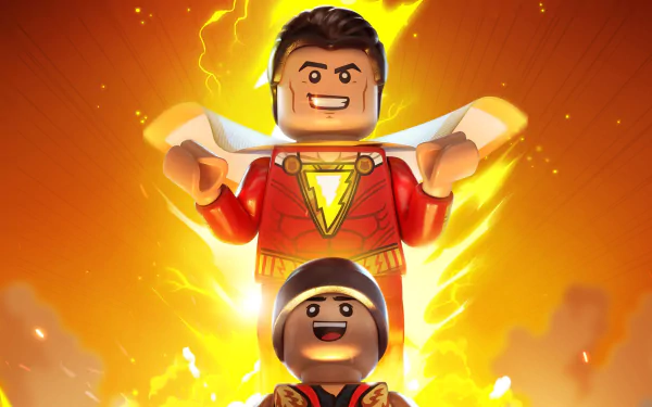 Billy Batson Shazam (DC Comics) lego LEGO DC Super Villains video game HD Desktop Wallpaper | Background Image