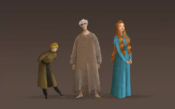 Margaery Tyrell High Sparrow Tommen Baratheon TV Show Game Of Thrones HD Desktop Wallpaper | Background Image
