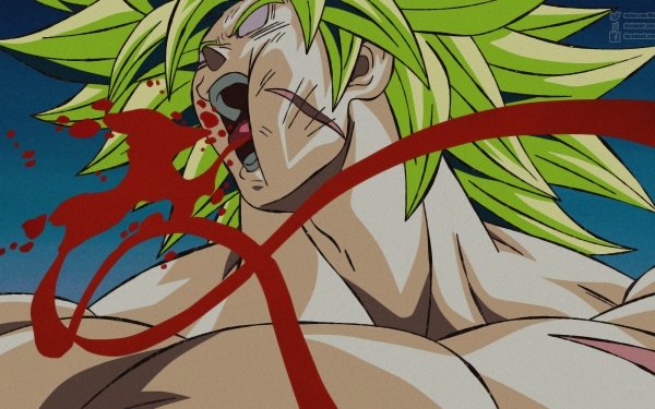 Anime Dragon Ball Z Dragon Ball Broly Green Hair Super Saiyan Green Blood HD Wallpaper | Background Image