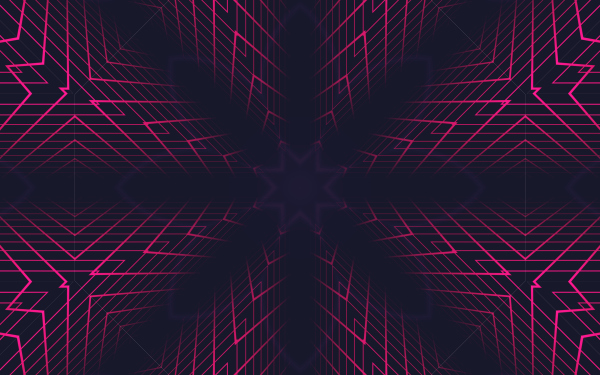 Abstract Lines Kaleidoscope Pattern HD Wallpaper | Background Image