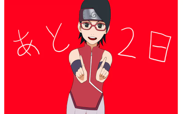 Sarada Uchiha Anime Boruto HD Desktop Wallpaper | Background Image