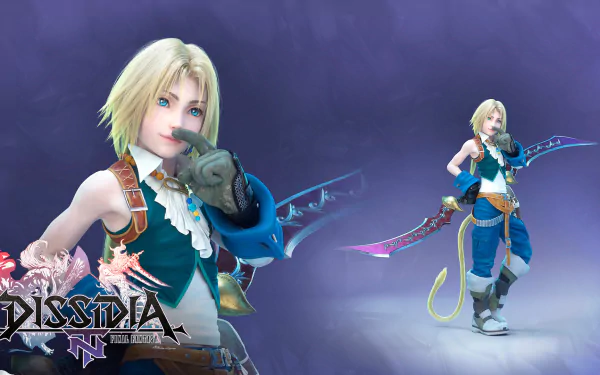 Zidane Tribal video game Dissidia Final Fantasy NT HD Desktop Wallpaper | Background Image