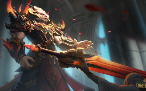 King Arthur (Smite) video game Smite HD Desktop Wallpaper | Background Image