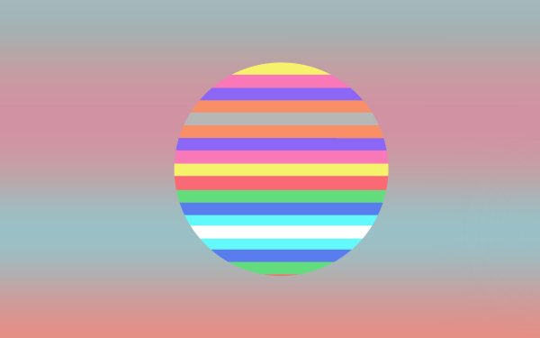 Abstract Circle Colorful Stripes HD Wallpaper | Background Image