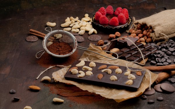 Food Chocolate Still Life HD Wallpaper | Background Image