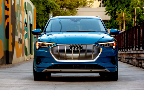 electric car SUV car Audi vehicle Audi E-Tron HD Desktop Wallpaper | Background Image