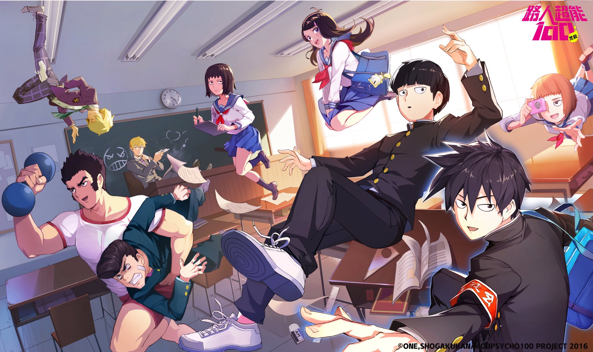 Anime Mob Psycho 100 HD Wallpaper