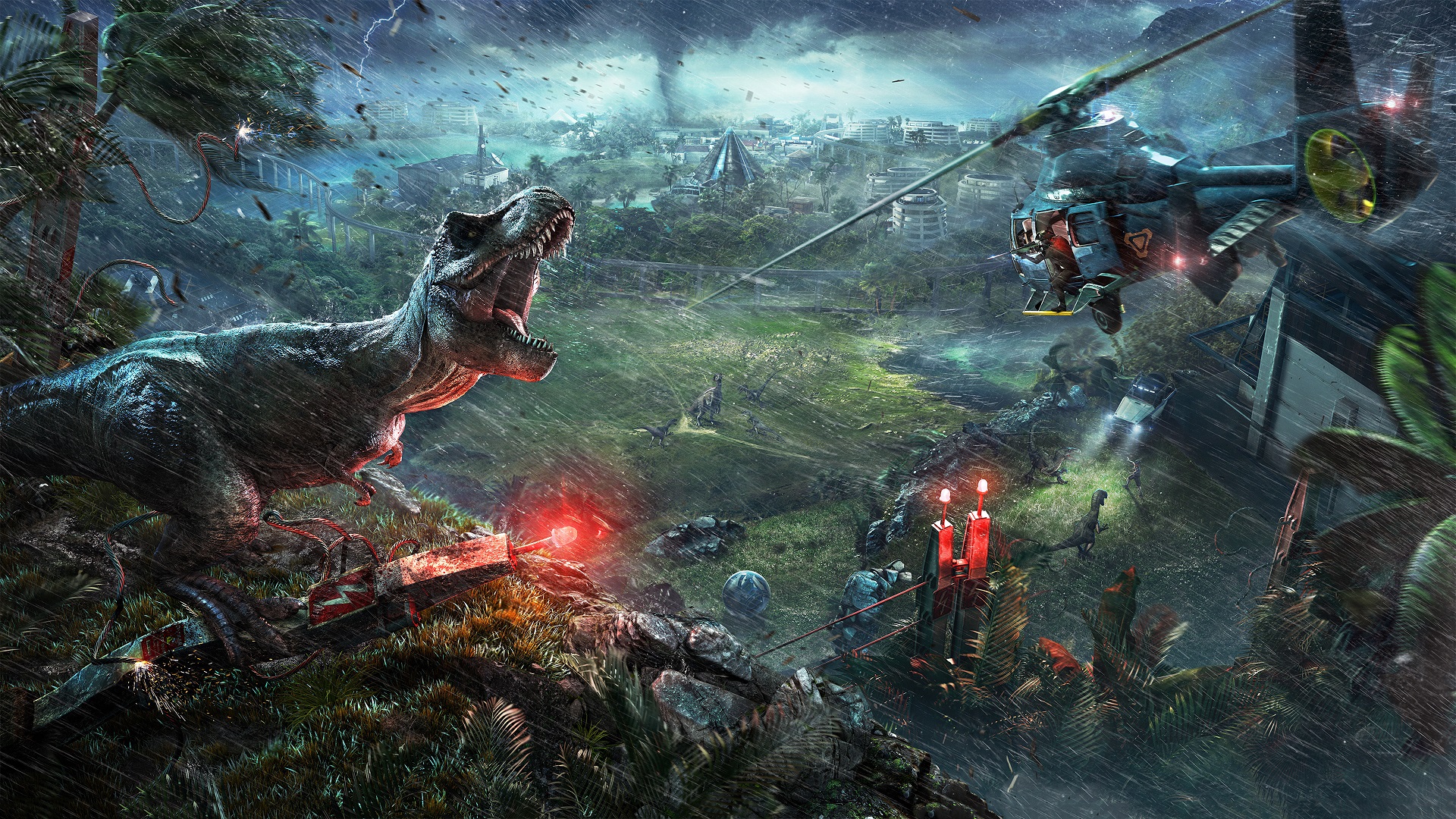 Video Game Jurassic World: Evolution HD Wallpaper | Background Image