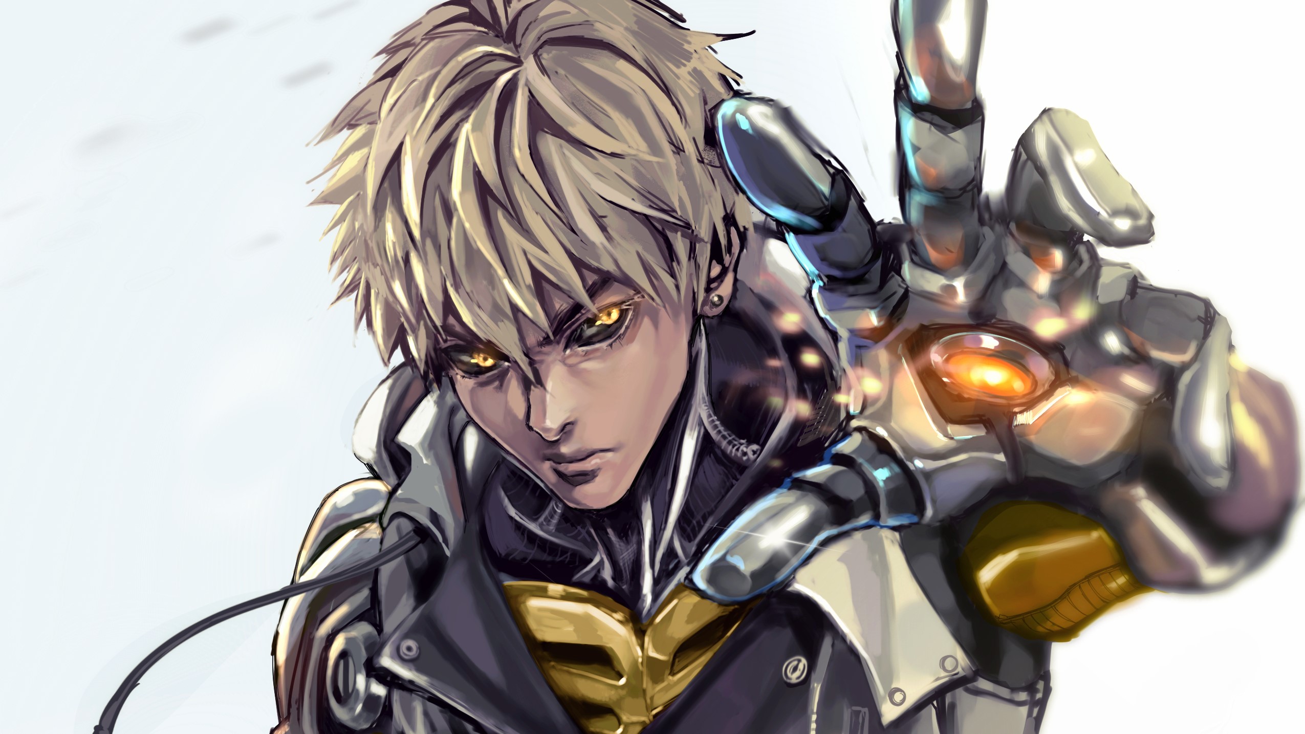 Anime, One-Punch Man, Genos (One-Punch Man), Saitama (One-Punch Man), HD  wallpaper