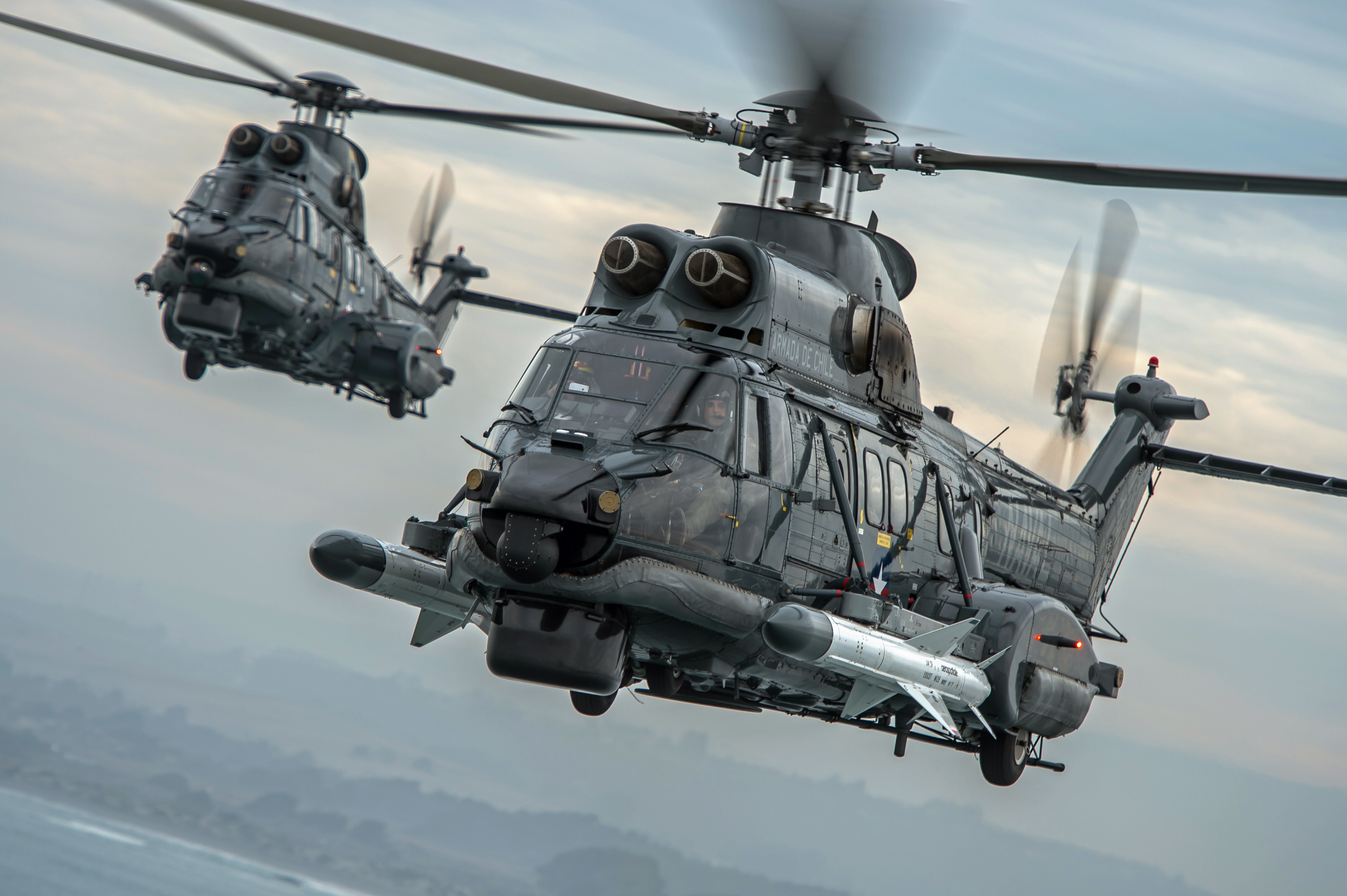 Military Eurocopter AS532 Cougar HD Wallpaper | Background Image