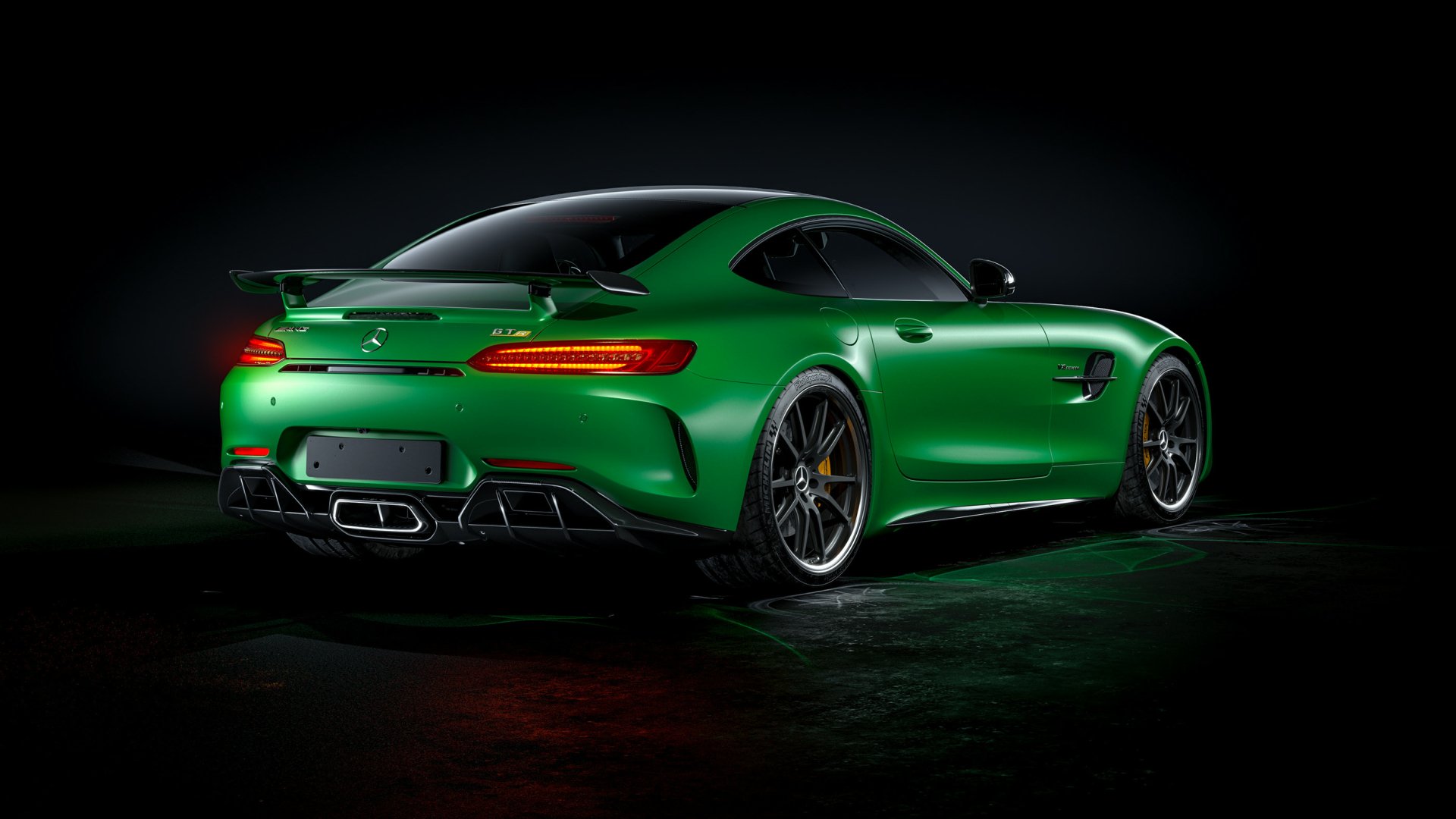 Download Supercar Green Car Car Mercedes-AMG Vehicle Mercedes-AMG GT R HD Wallpaper by Nas Georgellis