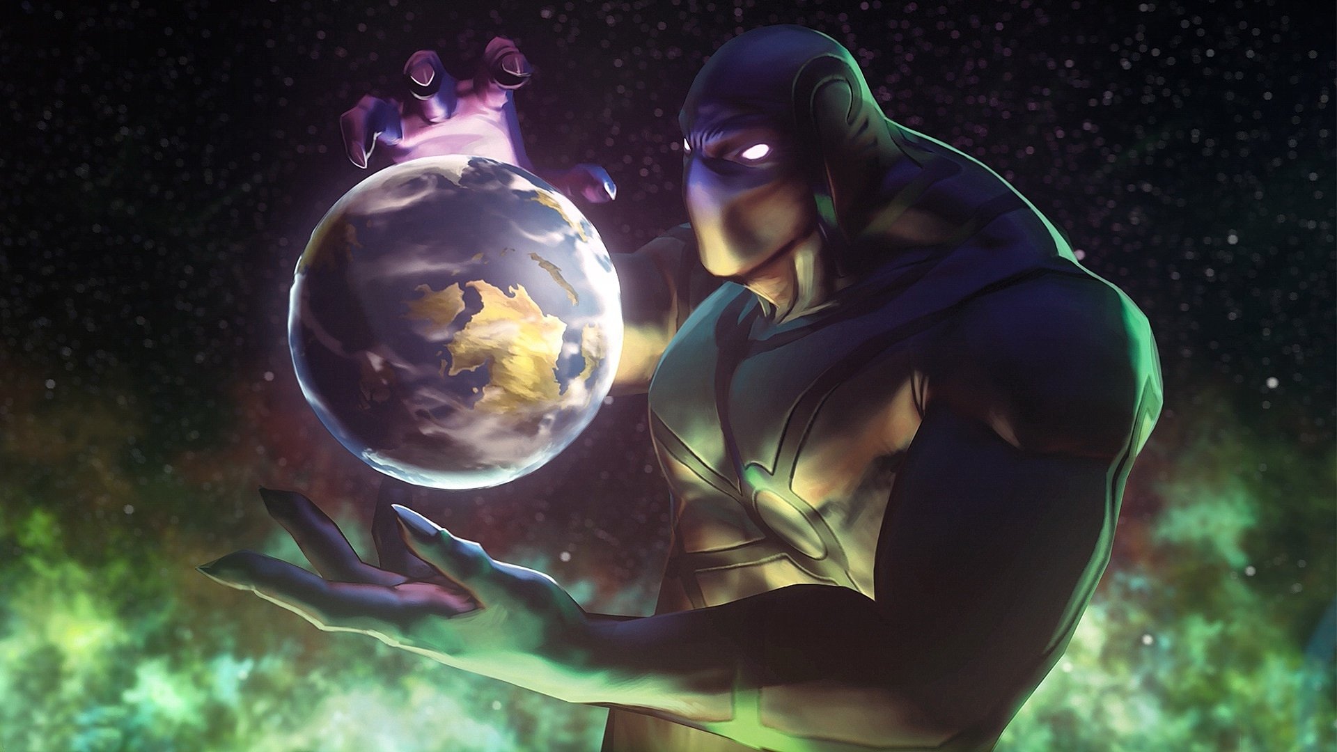 Download Enigma (Dota 2) Planet Space Video Game DotA 2 HD Wallpaper