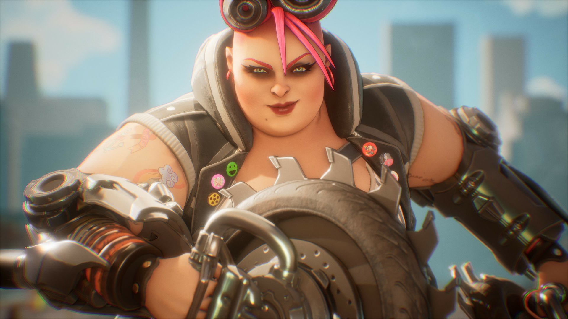 Download Video Game Bleeding Edge 4k Ultra HD Wallpaper