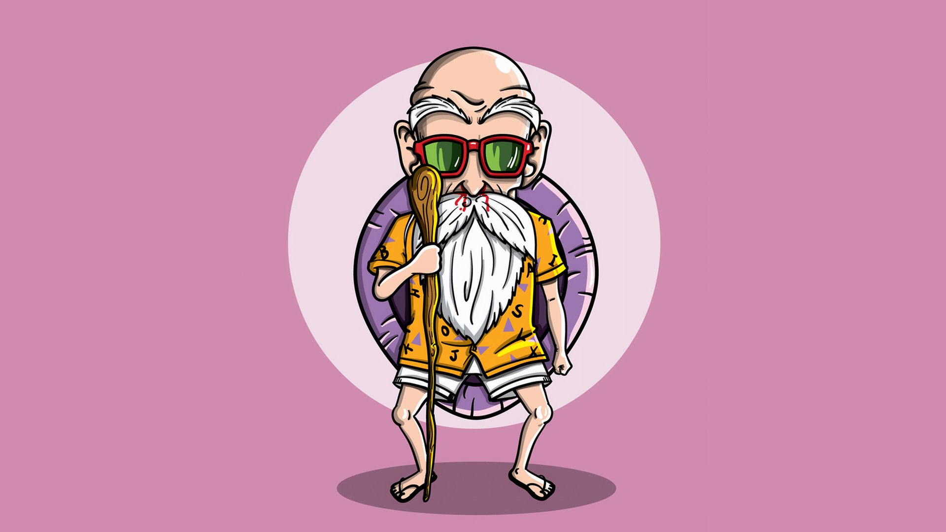 Download Master Roshi (Dragon Ball) Anime Dragon Ball Z 4k Ultra HD Wallpaper