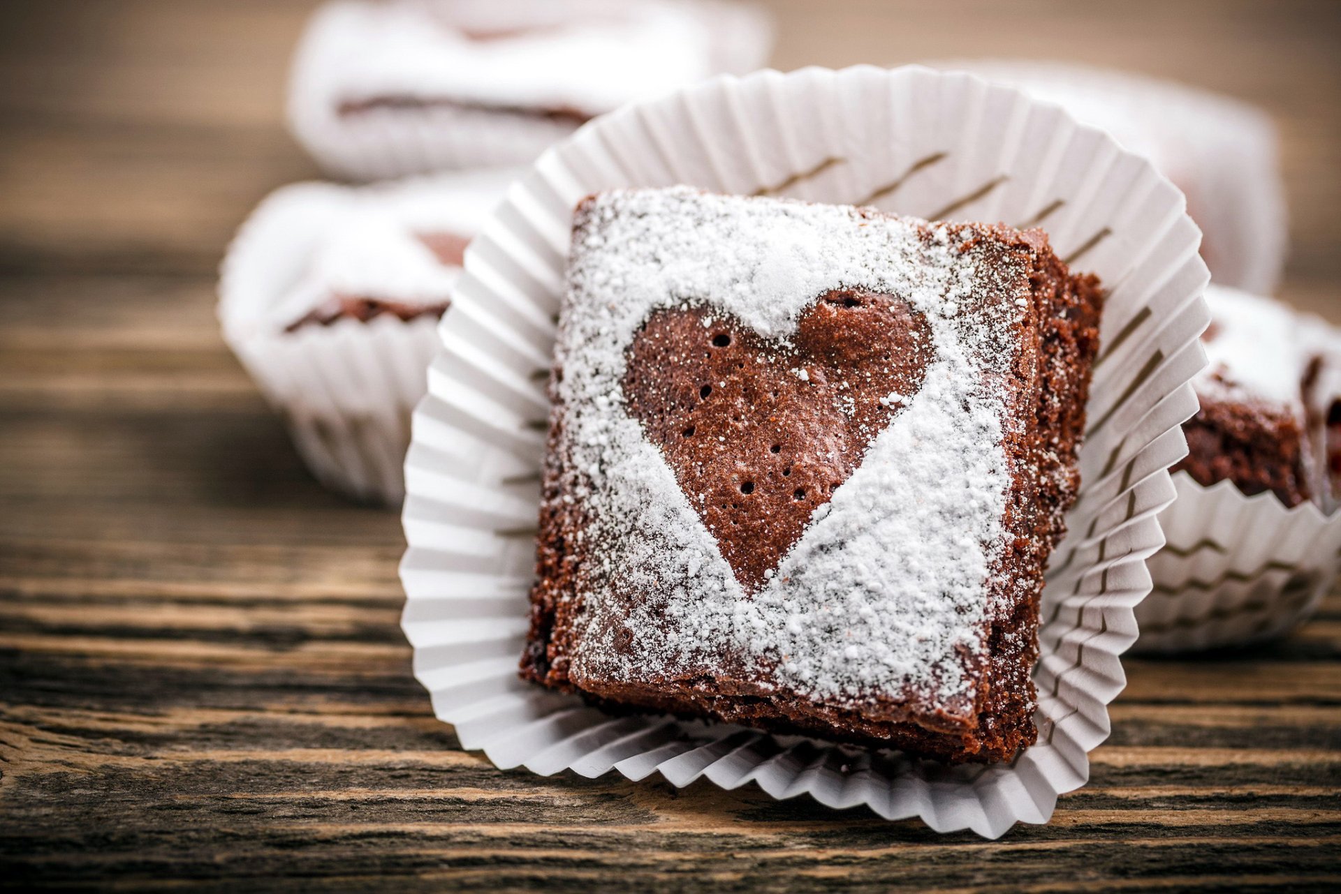 Download Food Brownie HD Wallpaper