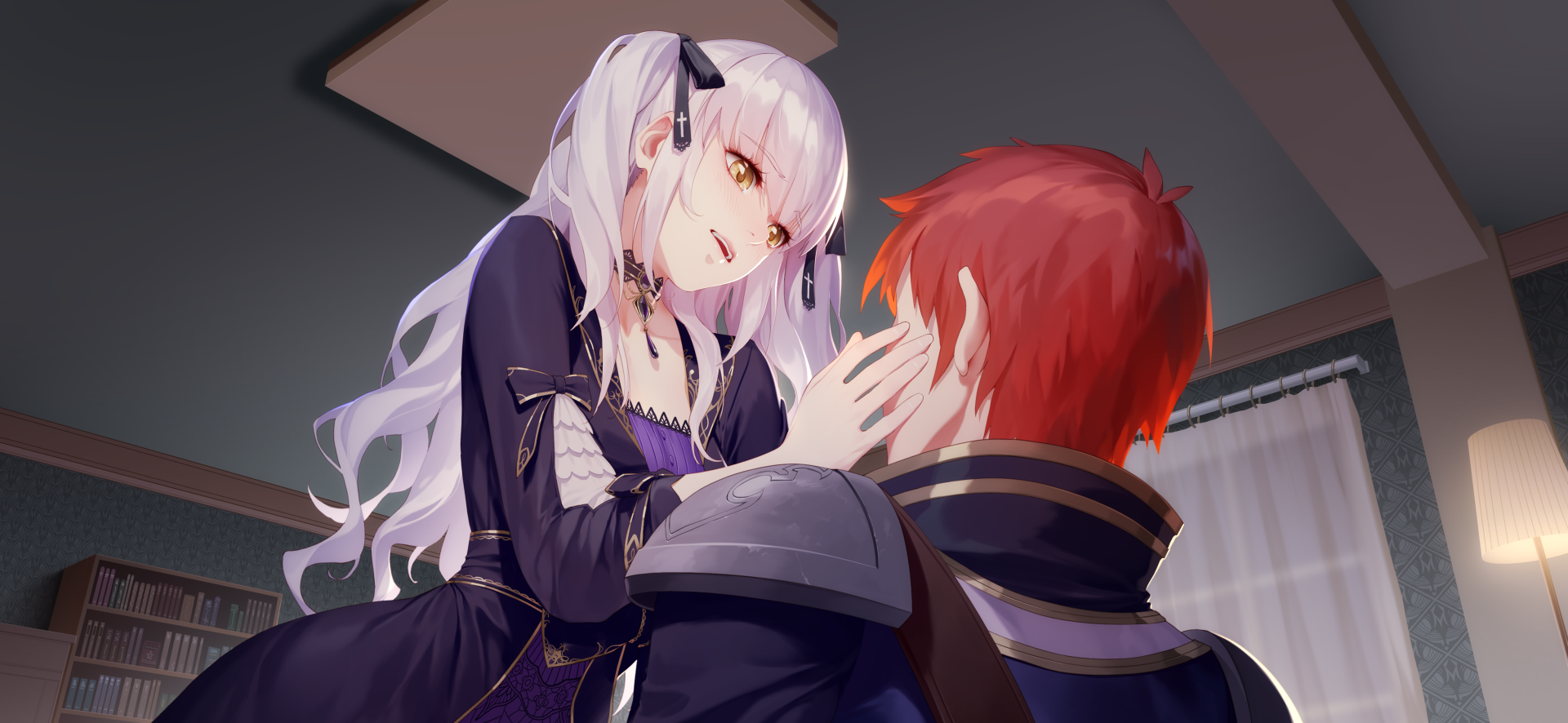 Download Anime Romantic Saga Of Beauty & Devil HD Wallpaper by 大爷别掐脸