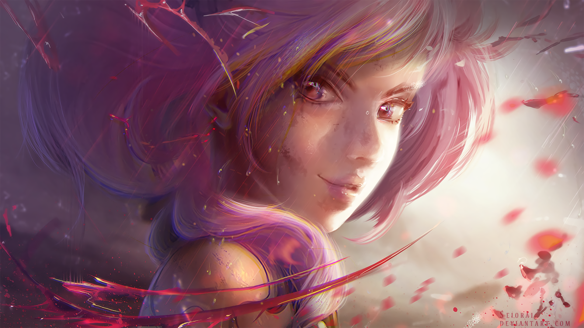 Enigmatic Fantasy Woman HD Wallpaper by Seiorai | 1920x1080 | Wallpaper ...