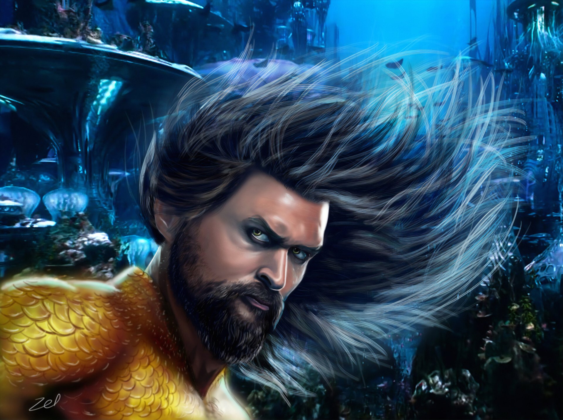 Download DC Comics Comic Aquaman 4k Ultra HD Wallpaper