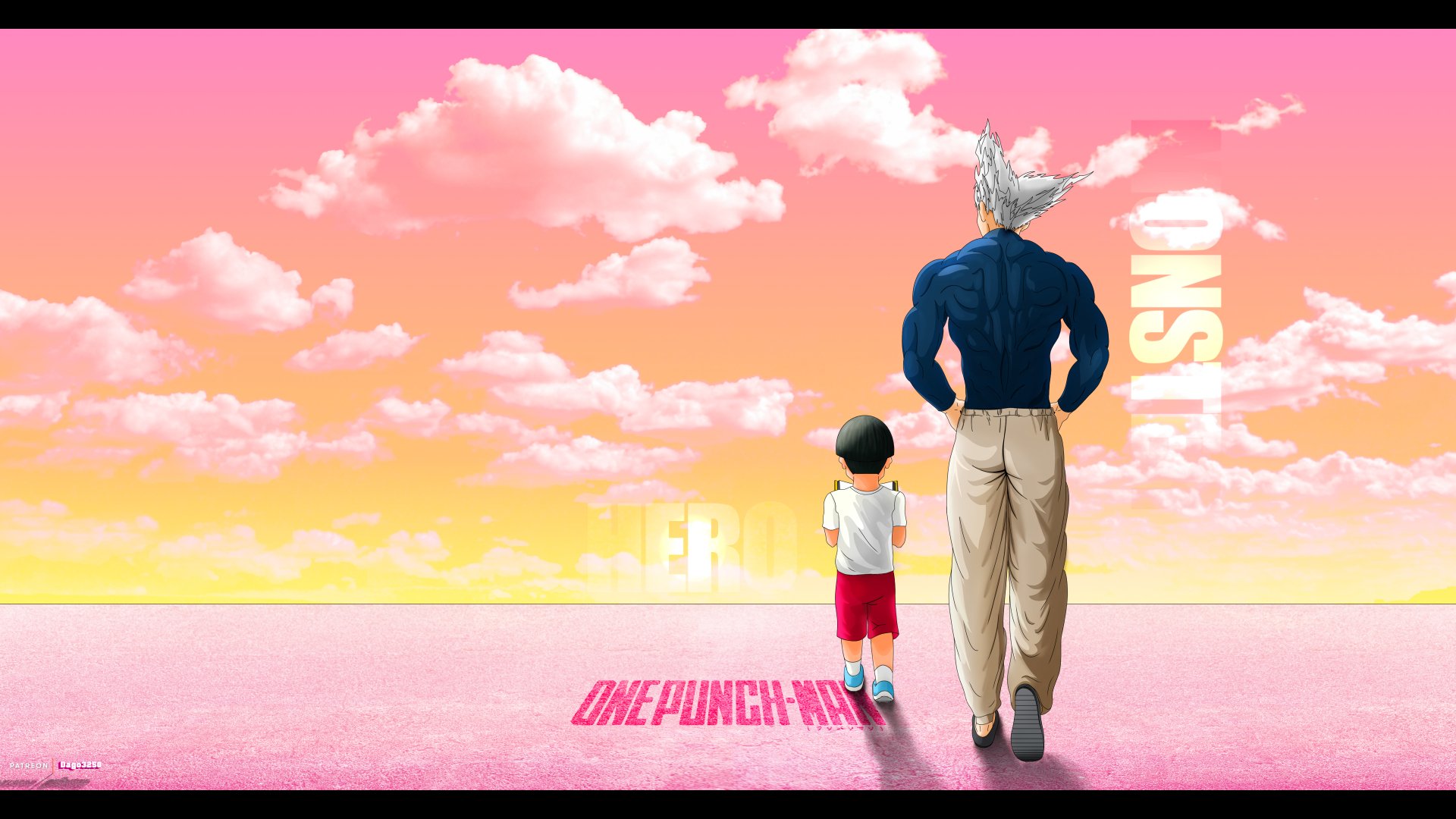 Download Tareo (One-Punch Man) Garou (One-Punch Man) Anime One-Punch Man 4k Ultra HD Wallpaper by Dago3250