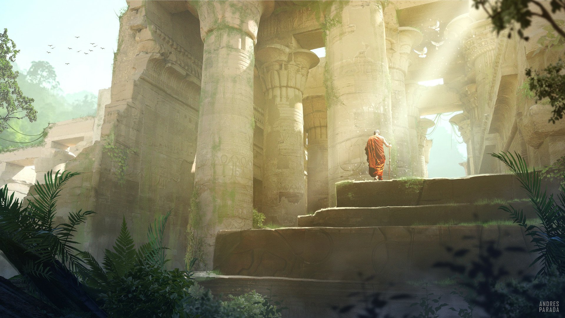 Monk HD Wallpaper | Background Image | 1920x1080 | ID:1029590