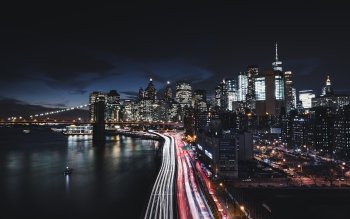10 Best New York City Night Hd Wallpaper Full Hd 1080p For