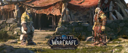 Thrall (World Of Warcraft) Varok Saurfang video game World of Warcraft: Battle for Azeroth HD Desktop Wallpaper | Background Image