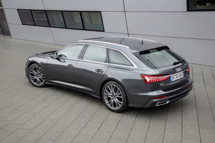 silver car car Audi vehicle Audi A6 Avant HD Desktop Wallpaper | Background Image